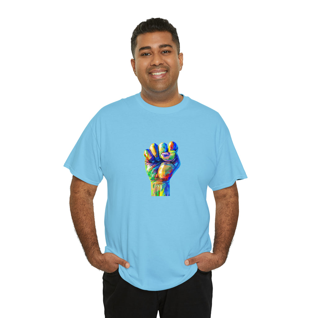 Power to The People Fist Unisex Heavy Cotton Tee