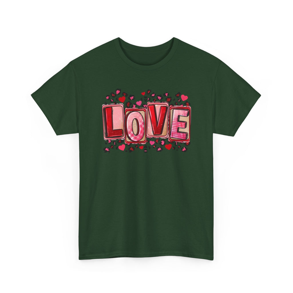 Valentine's Day Love Heart Graphic Tee – Valentine’s Day Romantic Shirt