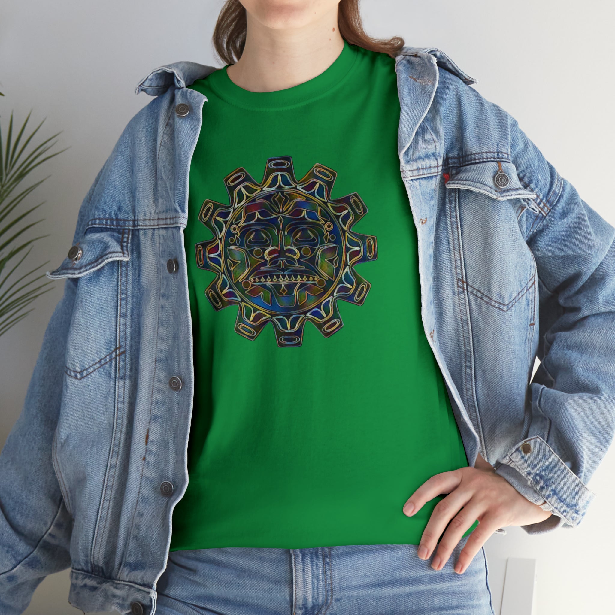 Taino Symbolism Unisex Heavy Cotton Tee