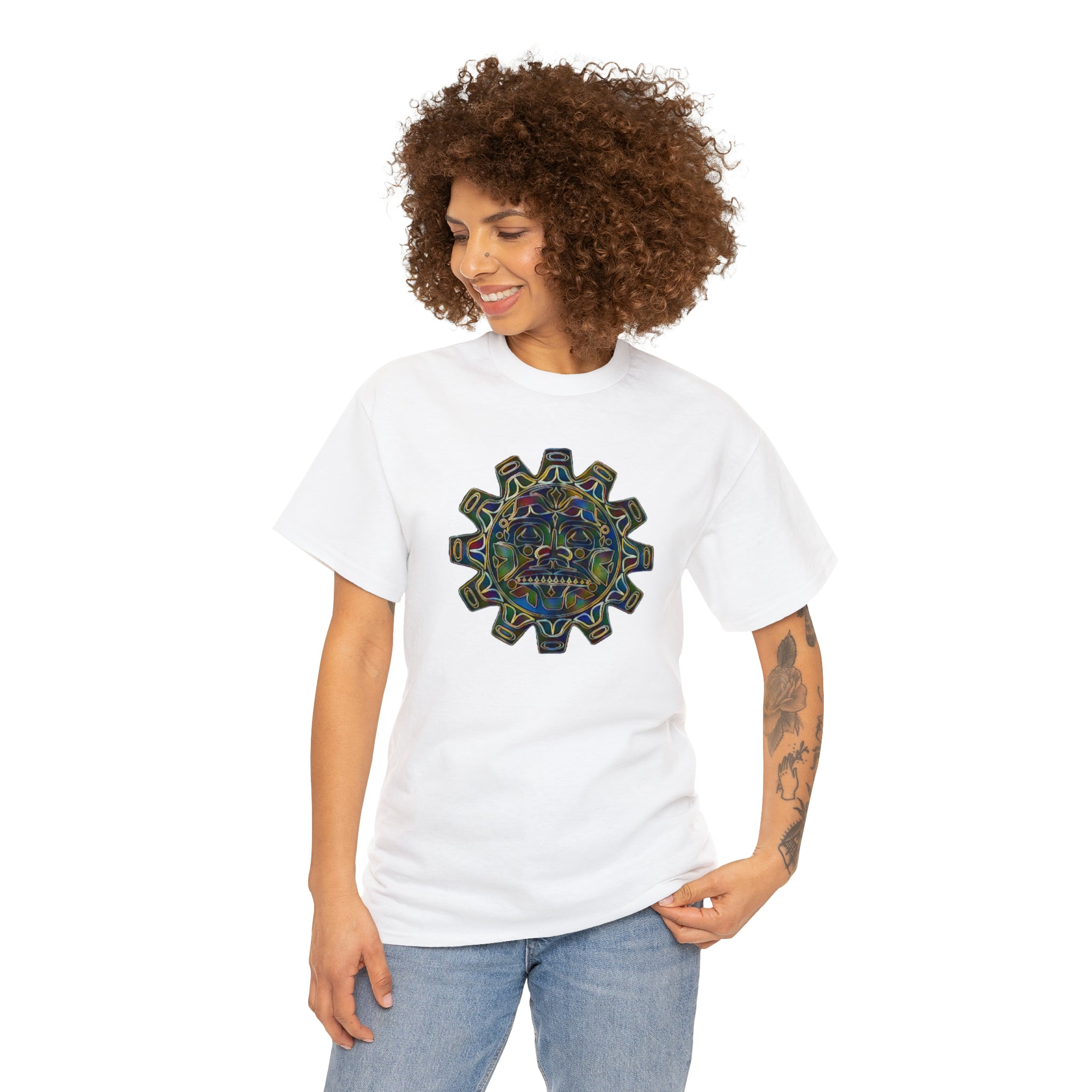 Taino Symbolism Unisex Heavy Cotton Tee