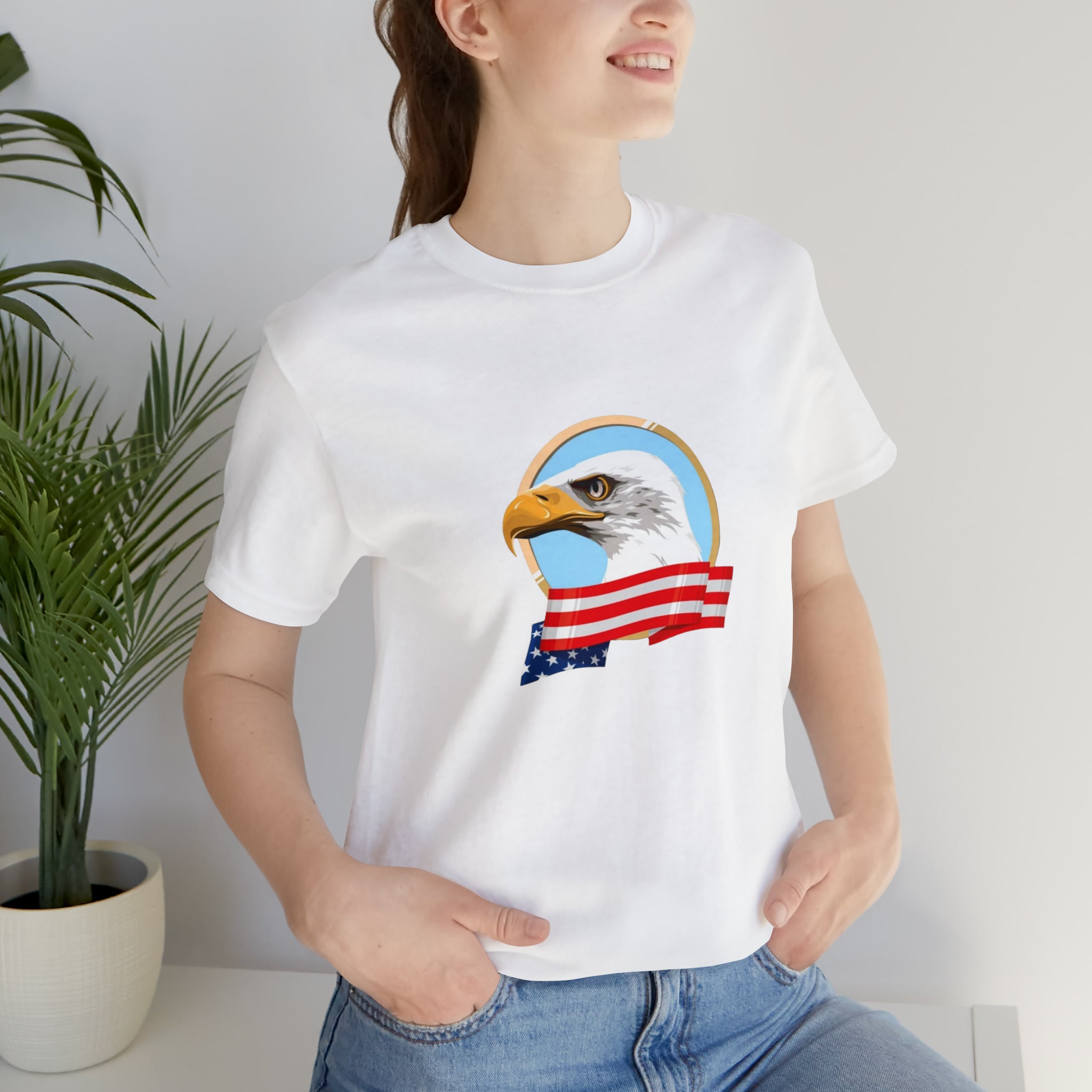 American Eagle Head Unisex Jersey Short Sleeve Tee