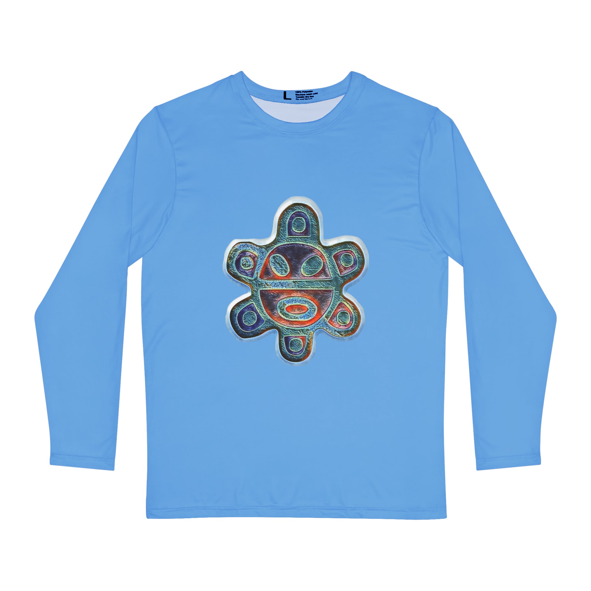 Taino Sun Men's Long Sleeve Shirt (AOP)