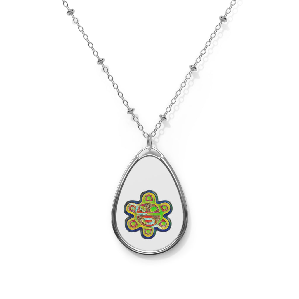 Taino Sun Oval Necklace