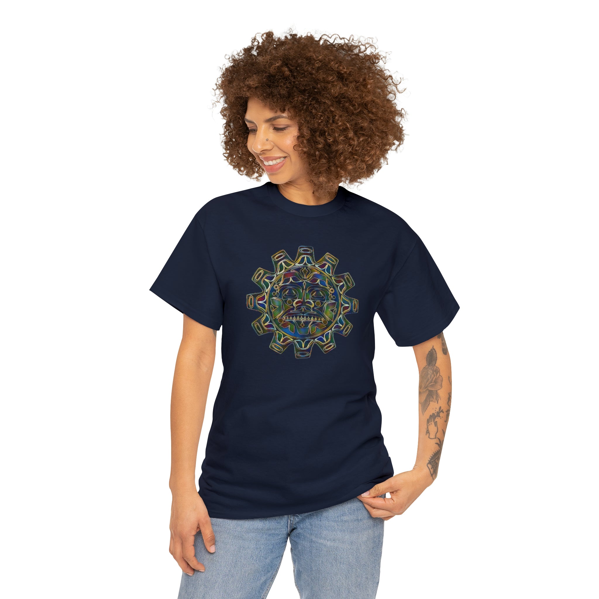 Taino Symbolism Unisex Heavy Cotton Tee