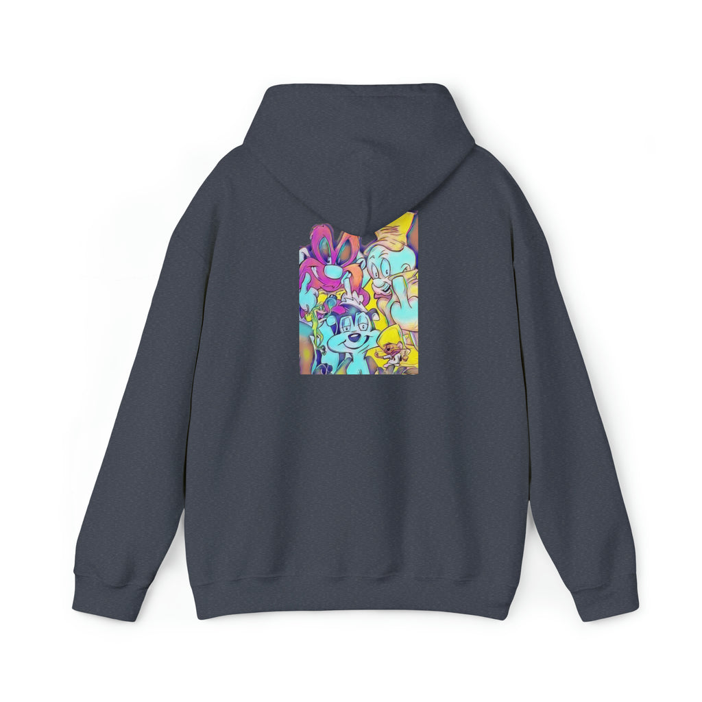 The Five Finger Leaf Unisex Heavy Blend™ Hooded Sweatshirt