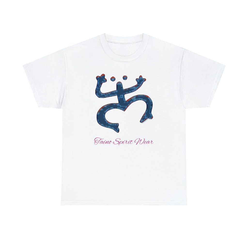 Taino Large Coqui Unisex Heavy Cotton Tee