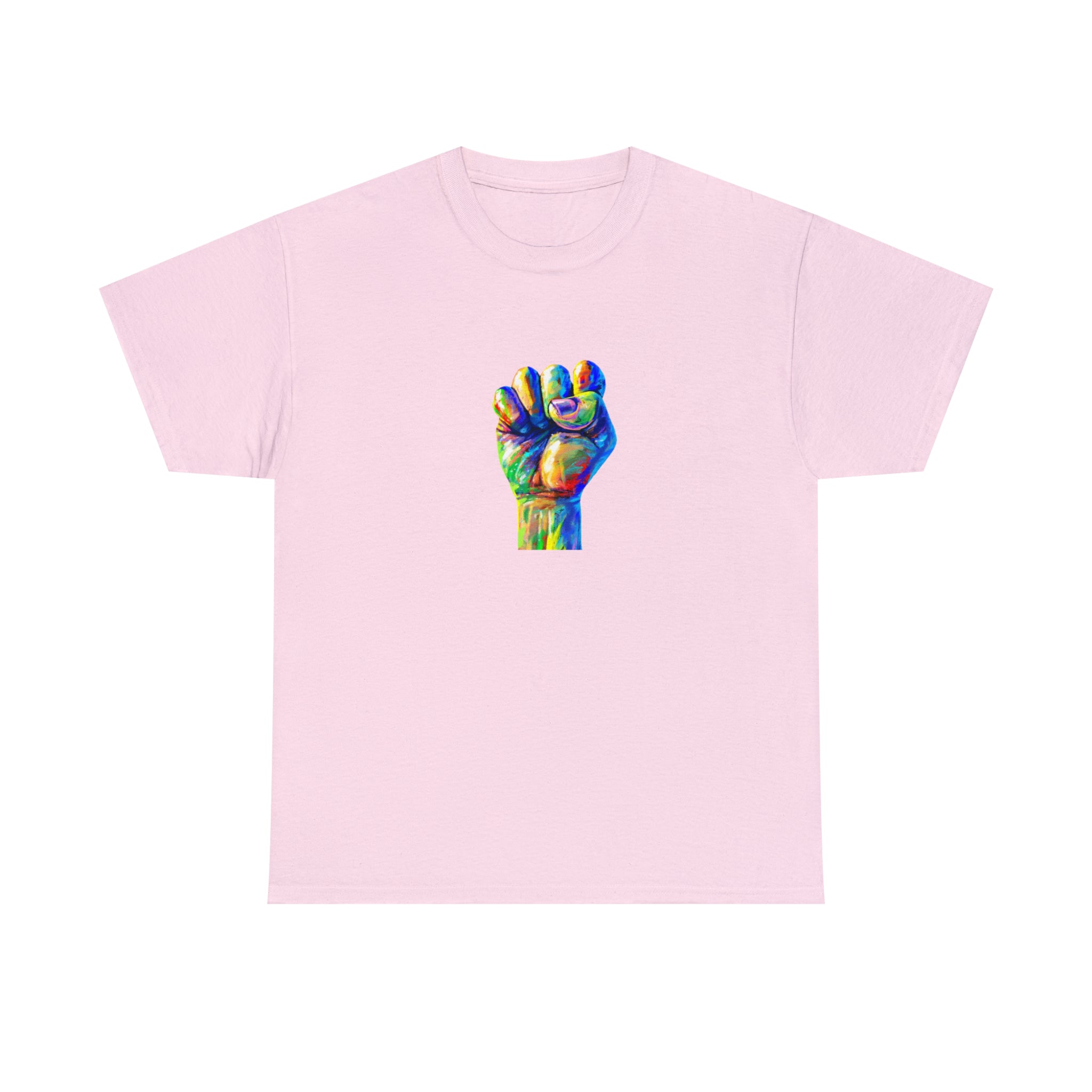 Power to The People Fist Unisex Heavy Cotton Tee