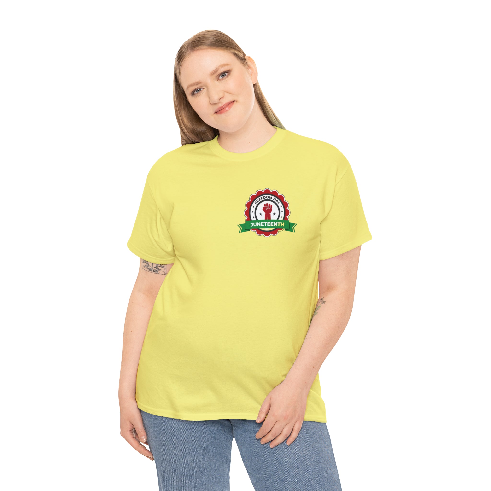 Juneteenth Freedom Day Unisex Heavy Cotton Tee