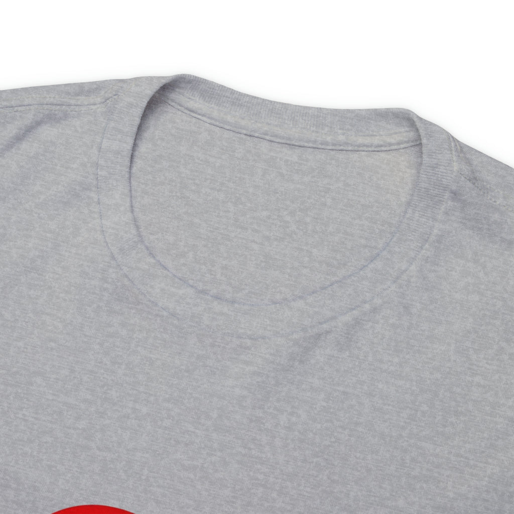 Puerto Rican Flag Heart Unisex Heavy Cotton Tee