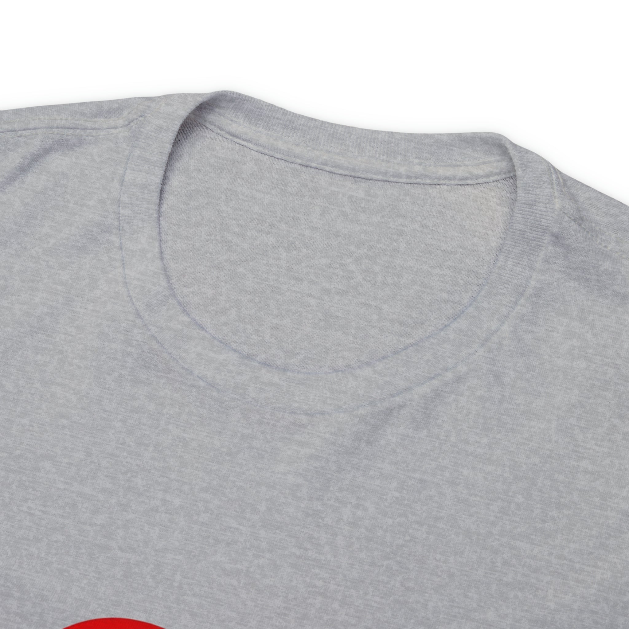 Puerto Rican Flag Heart Unisex Heavy Cotton Tee