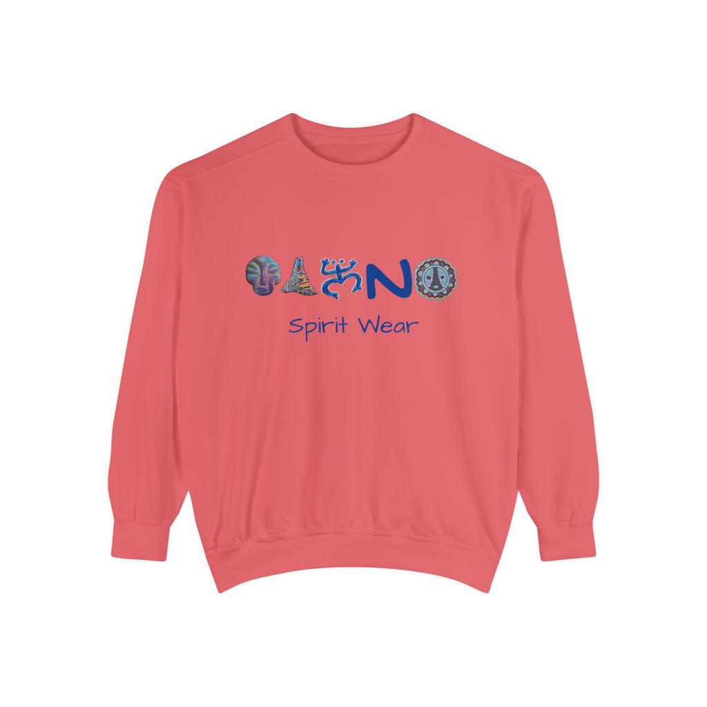 Taino Spirit Wear Symbols Unisex Garment-Dyed Sweatshirt