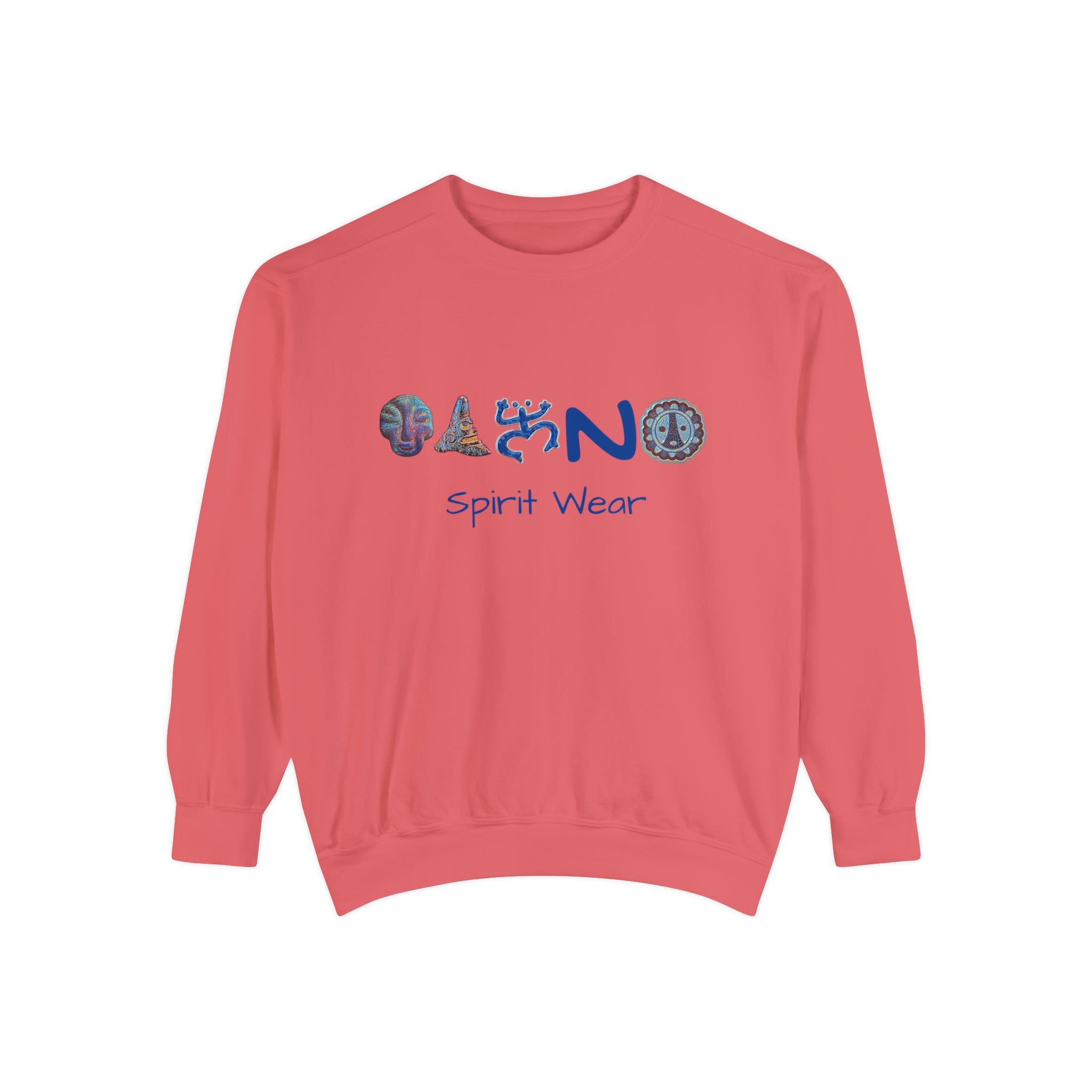 Taino Spirit Wear Symbols Unisex Garment-Dyed Sweatshirt