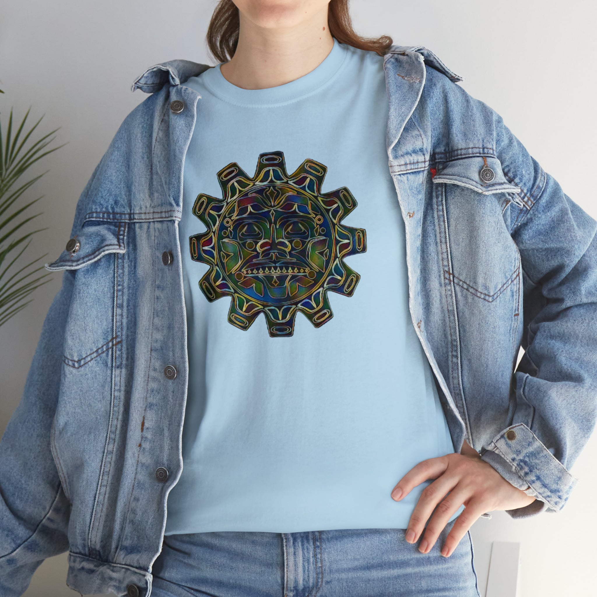 Taino Symbolism Unisex Heavy Cotton Tee