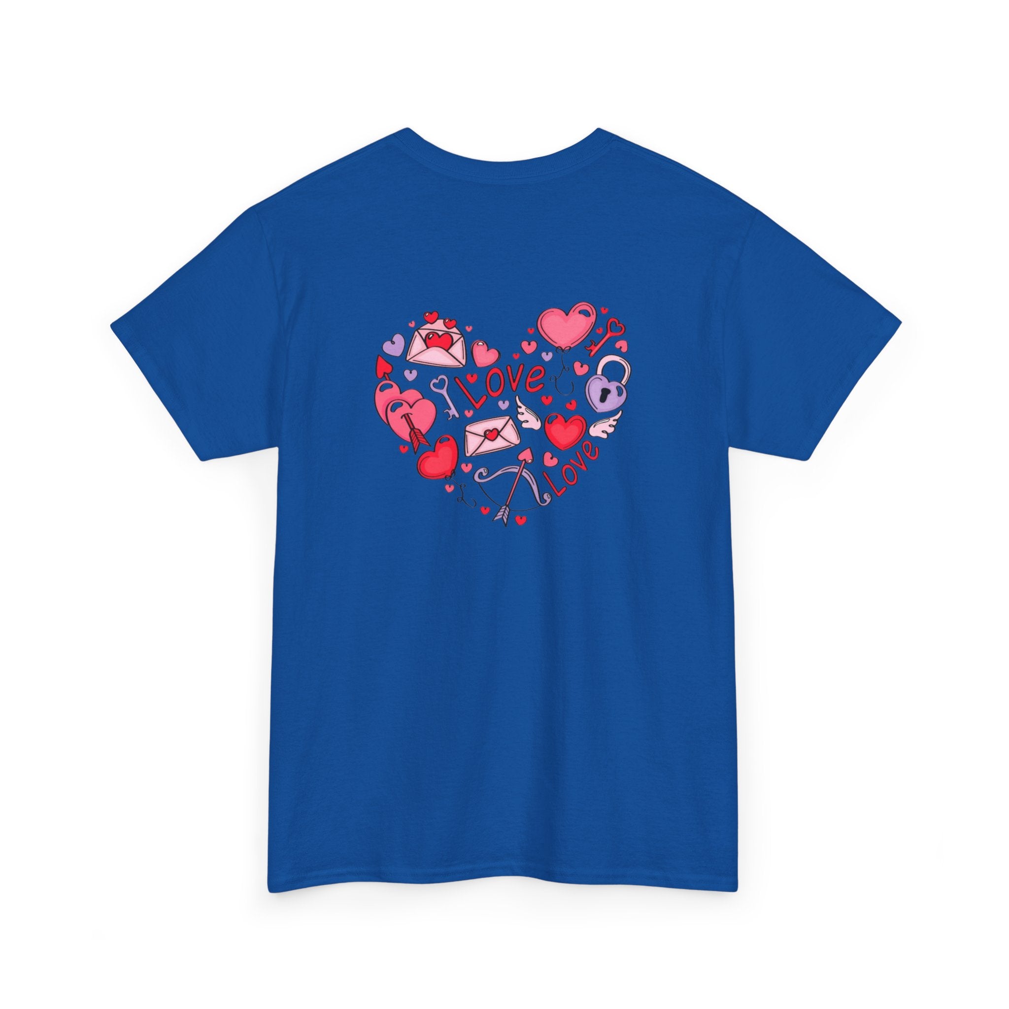 Valentine's Day Love Heart Graphic Tee – Valentine’s Day Romantic Shirt