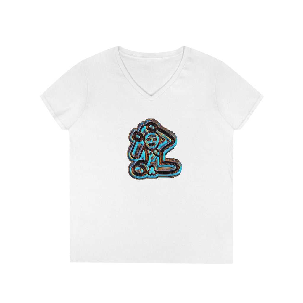 Taino Symbolism Ladies' V-Neck T-Shirt