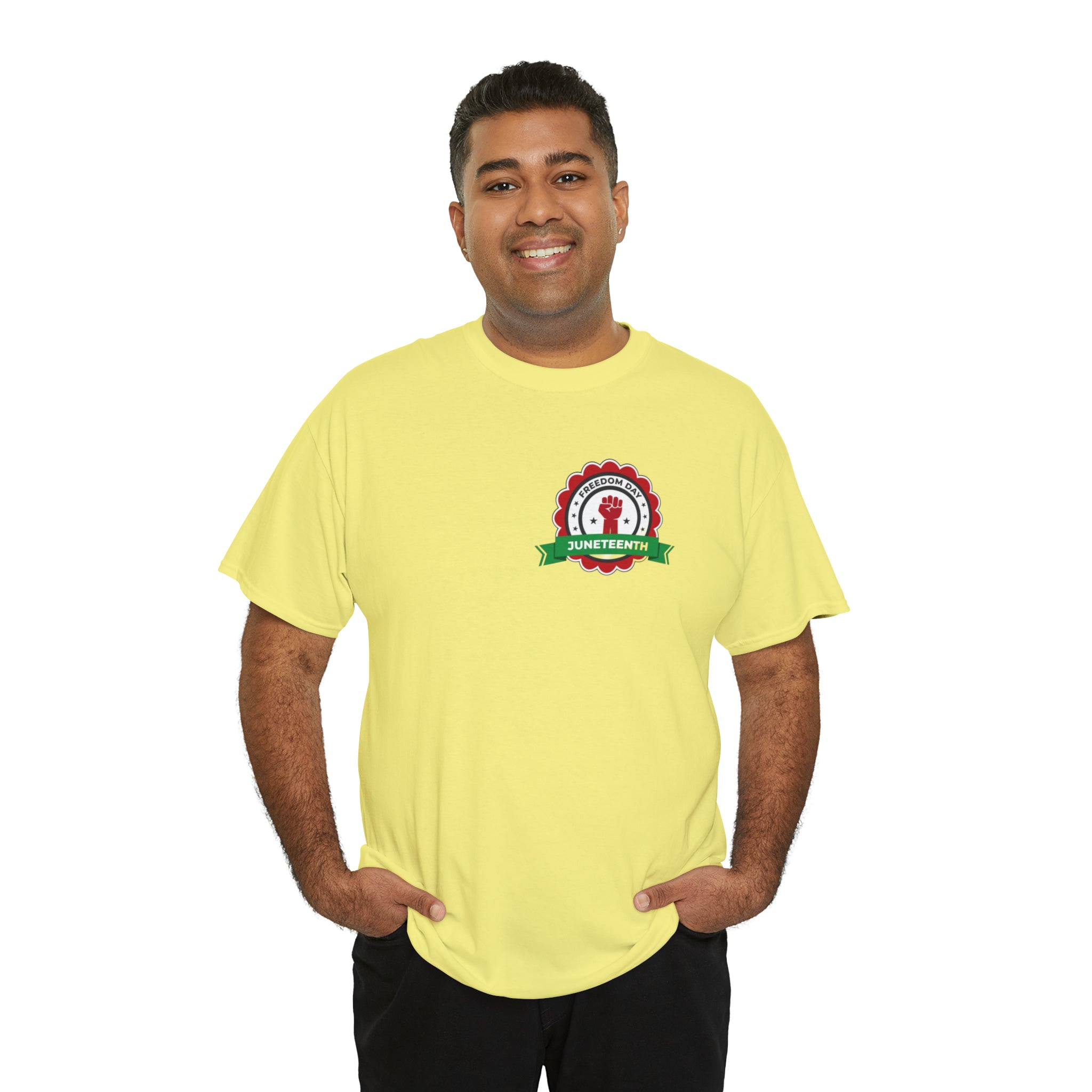 Juneteenth Freedom Day Unisex Heavy Cotton Tee