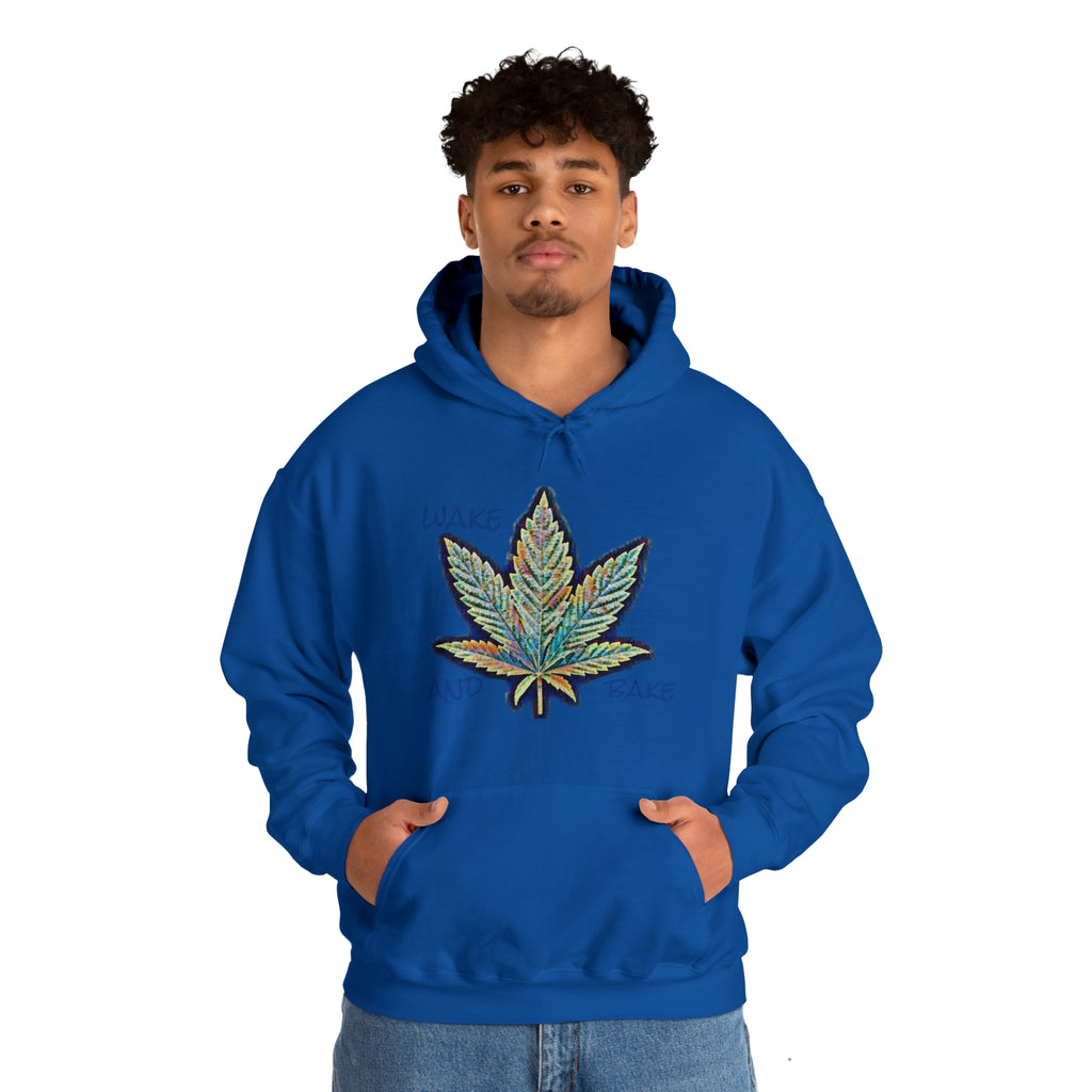 The Five Finger Leaf 2 Unisex Heavy Blend™ Hooded Sweatshirt