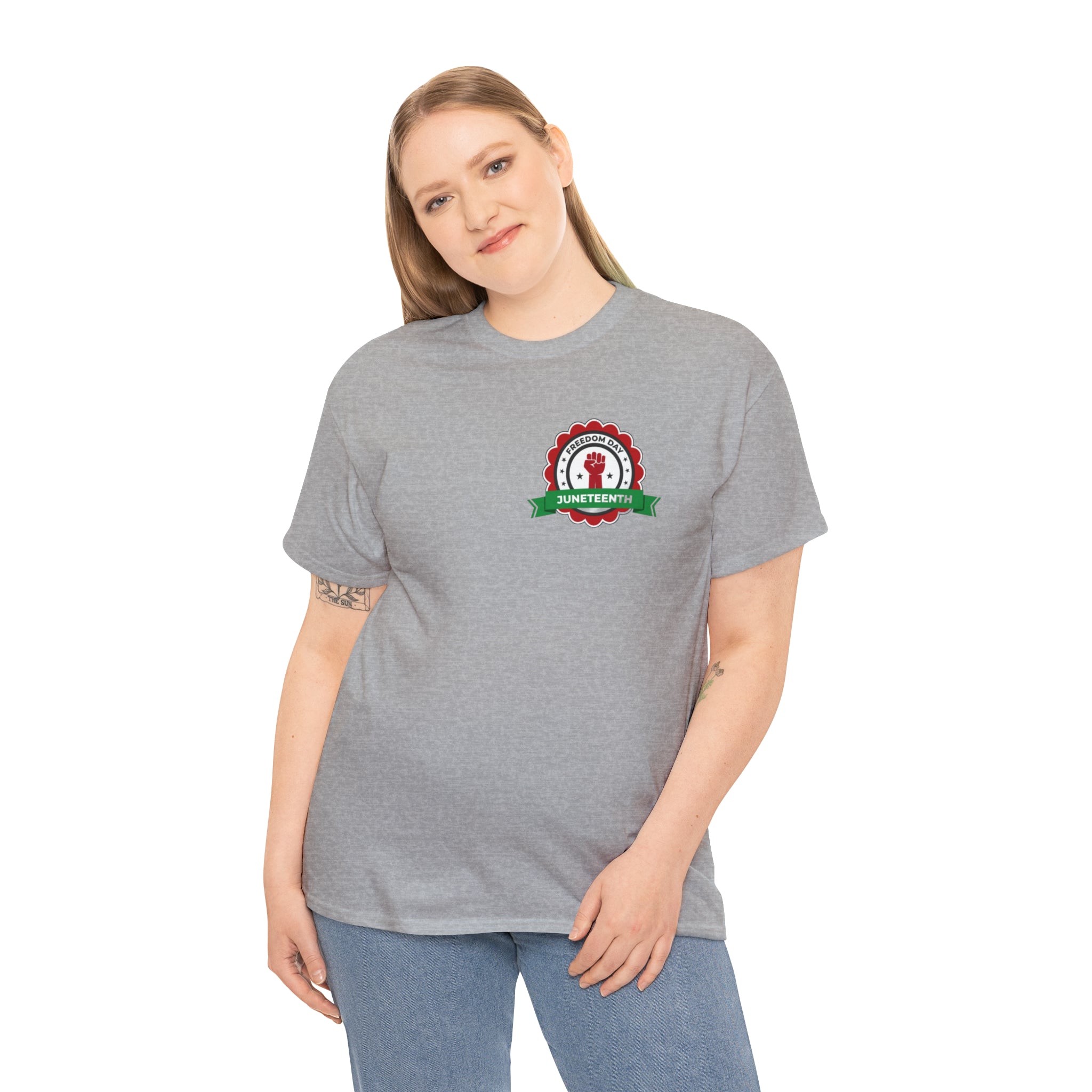 Juneteenth Freedom Day Unisex Heavy Cotton Tee