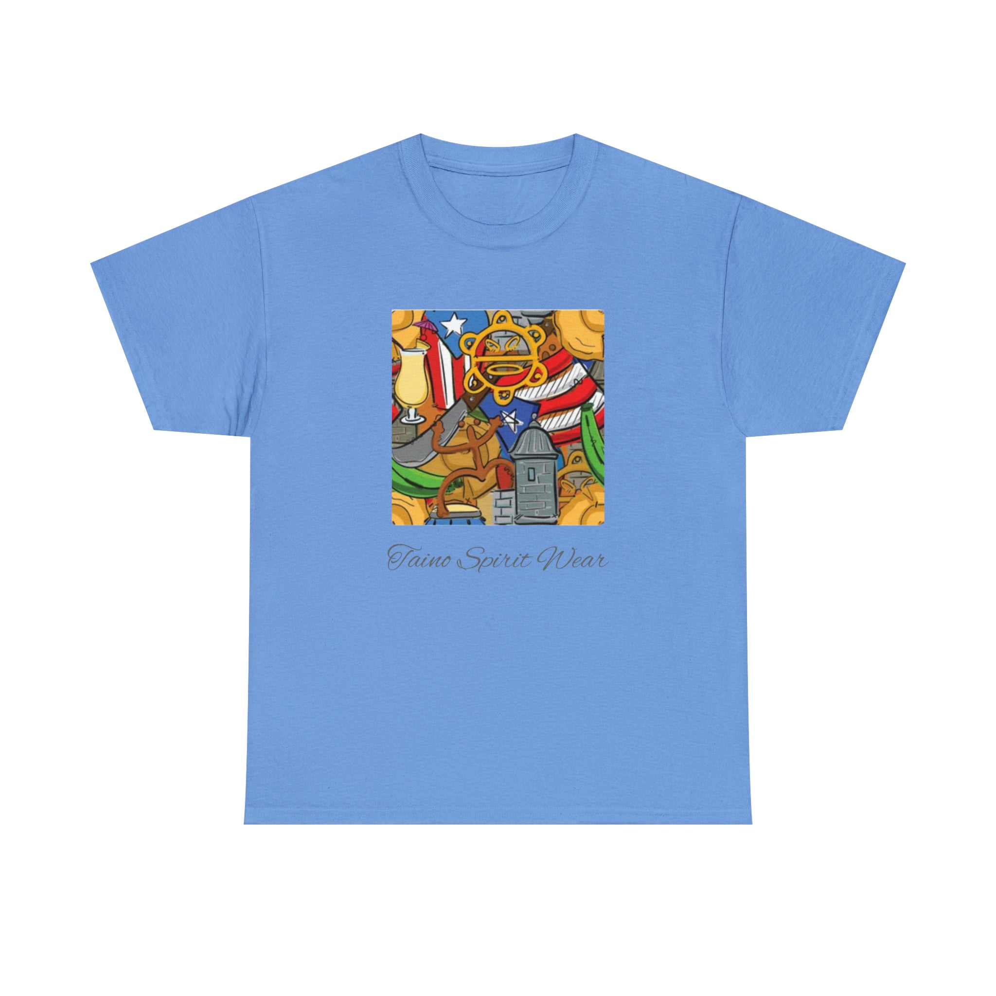 Puerto Rican Heritage Unisex Heavy Cotton Tee