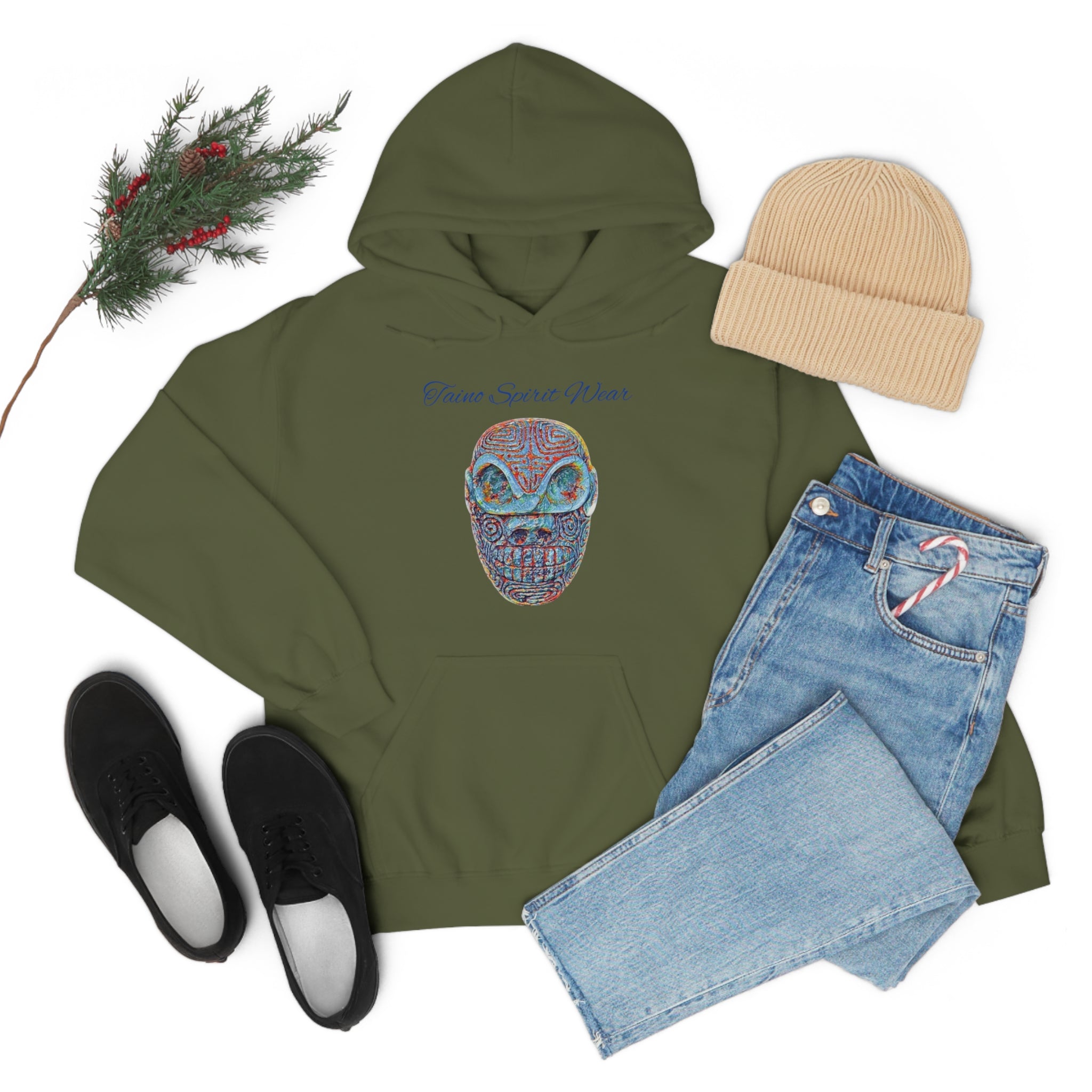 Taino Artifact Unisex Heavy Blend™ Hooded Sweatshirt