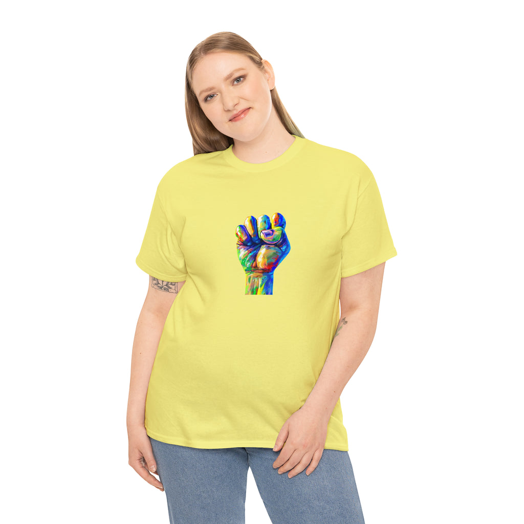 Power to The People Fist Unisex Heavy Cotton Tee