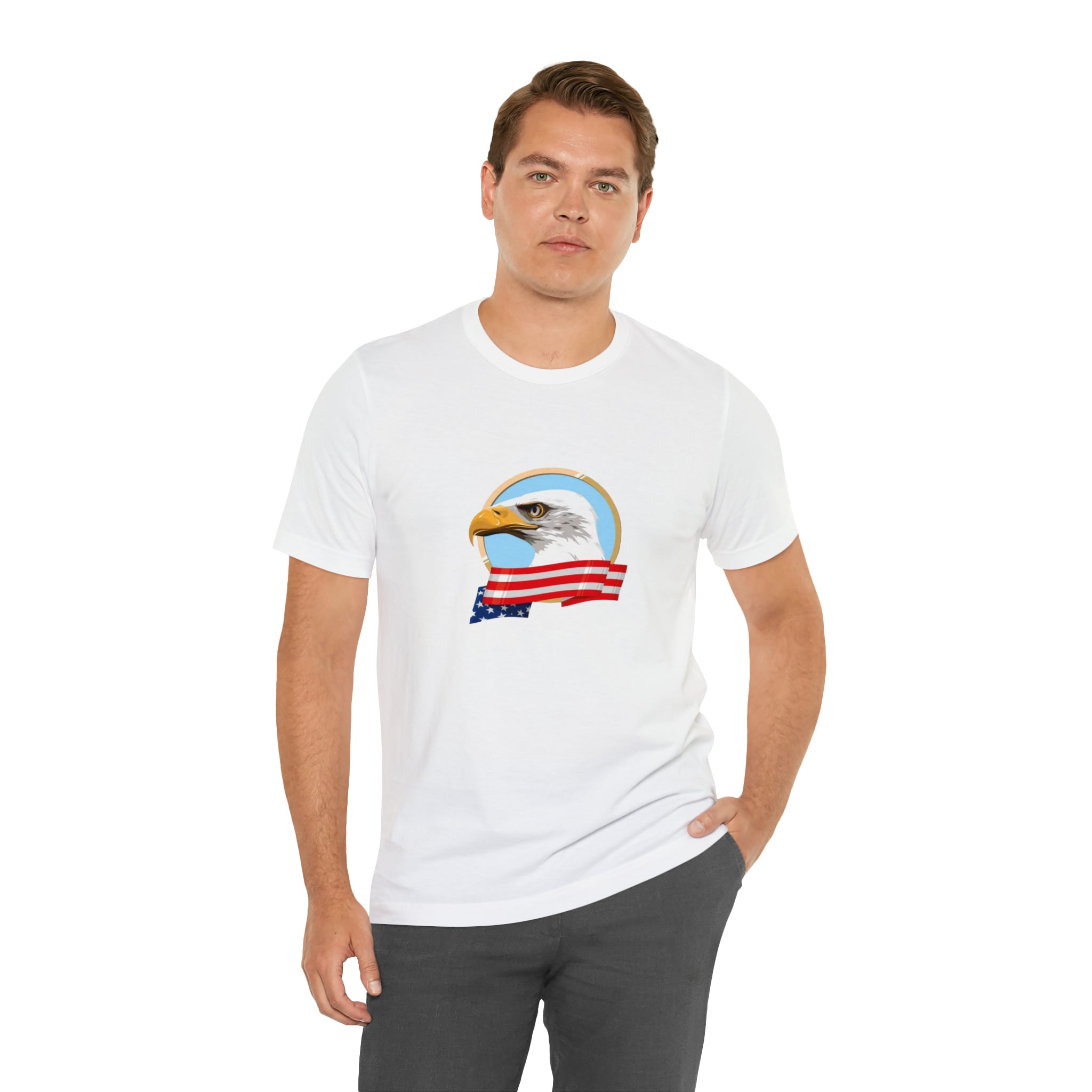 American Eagle Head Unisex Jersey Short Sleeve Tee