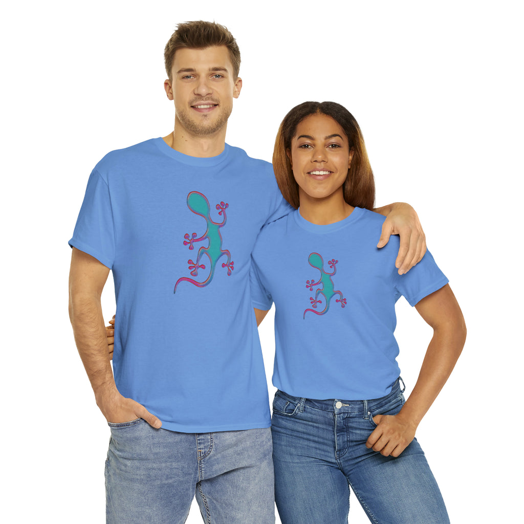 Taino-Inspired Salamander 2 Unisex Heavy Cotton Tee