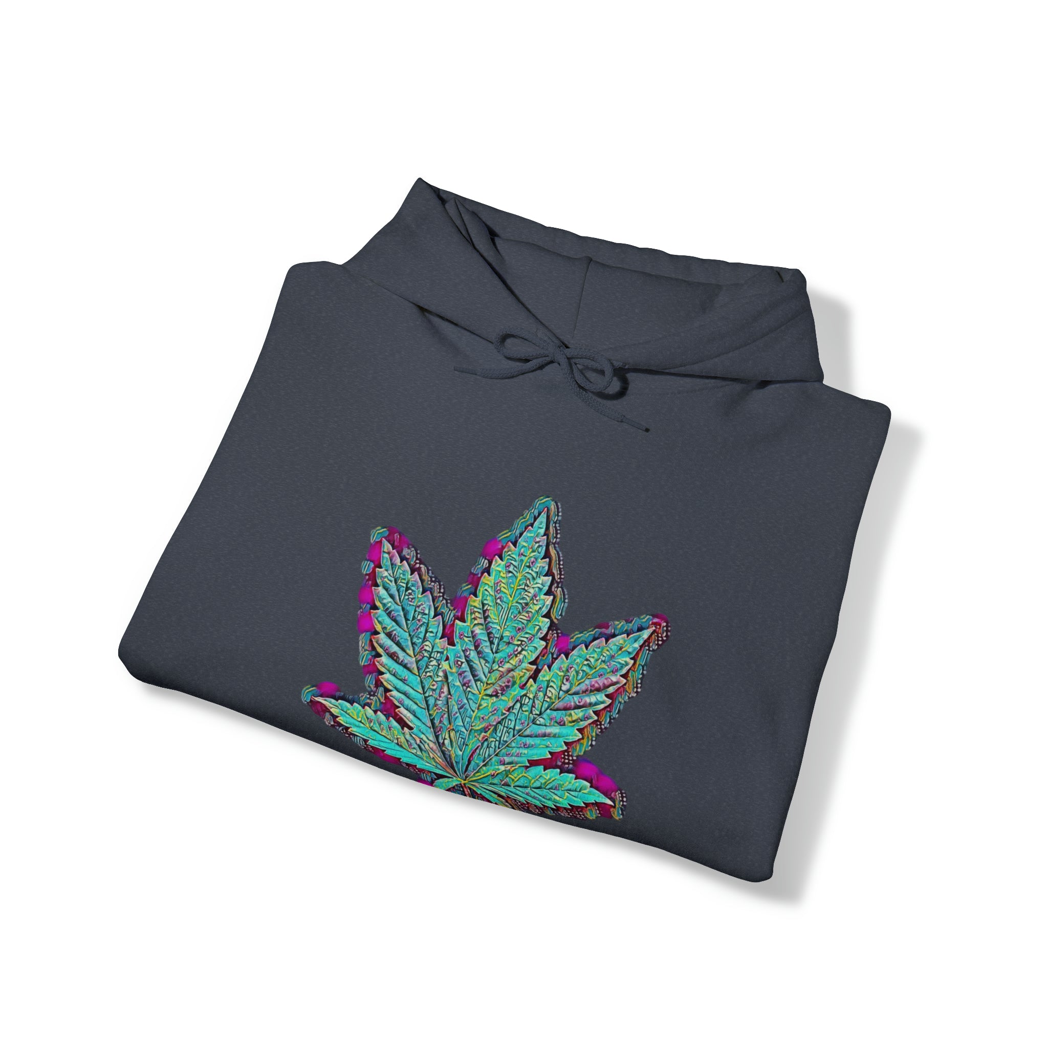 The Five Finger Leaf Unisex Heavy Blend™ Hooded Sweatshirt