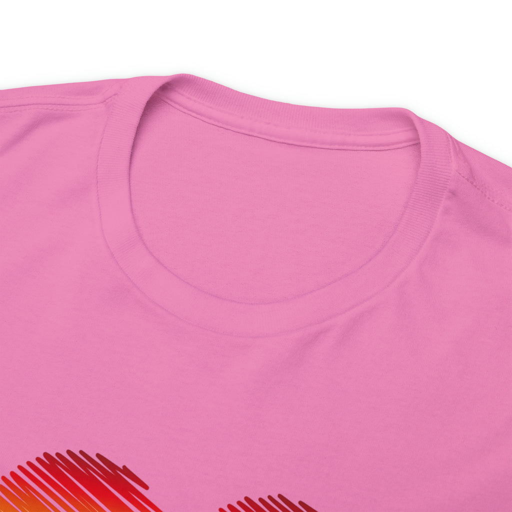 Love is Love Heart Unisex Heavy Cotton Tee