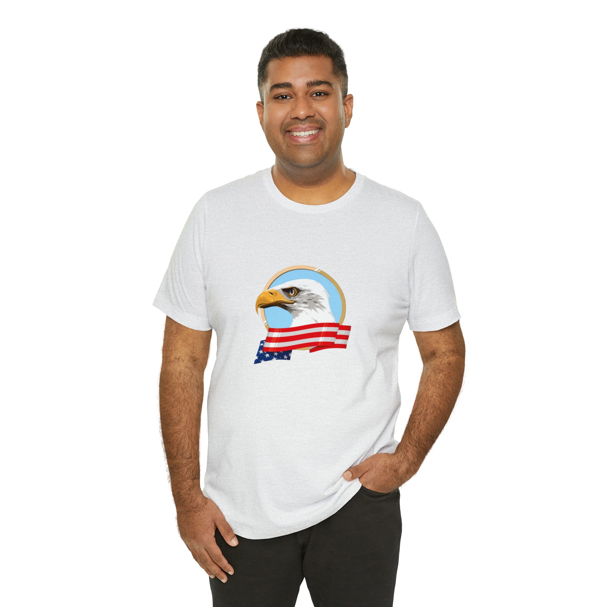American Eagle Head Unisex Jersey Short Sleeve Tee