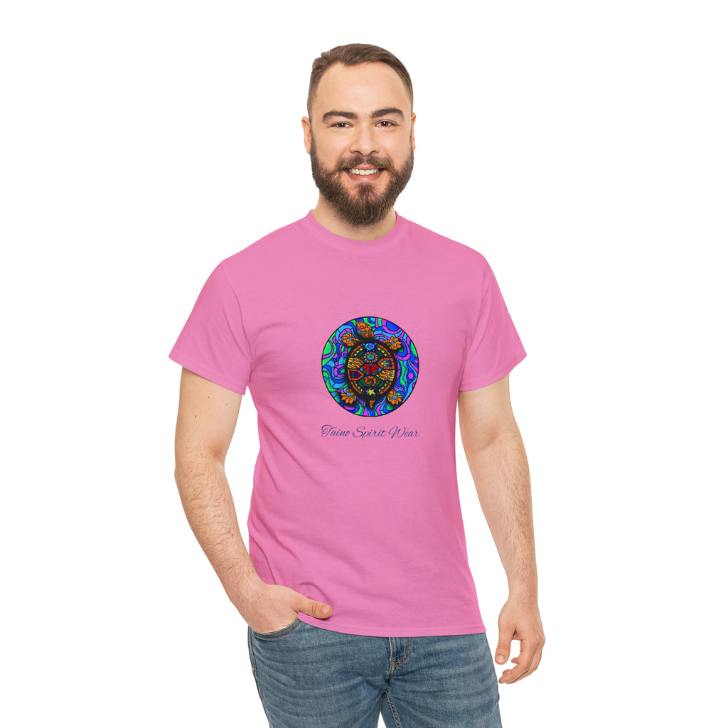 Taino-Inspired Turtle Unisex Heavy Cotton Tee