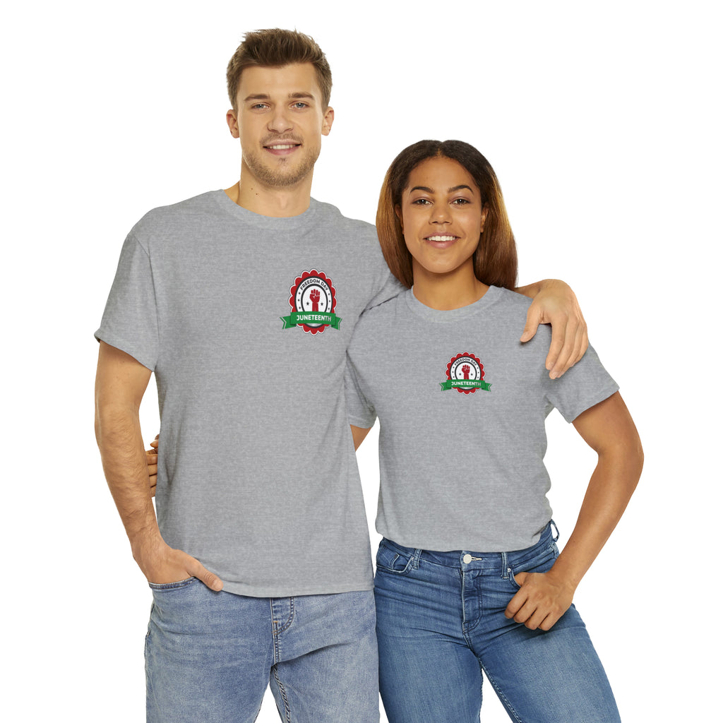 Juneteenth Freedom Day Unisex Heavy Cotton Tee