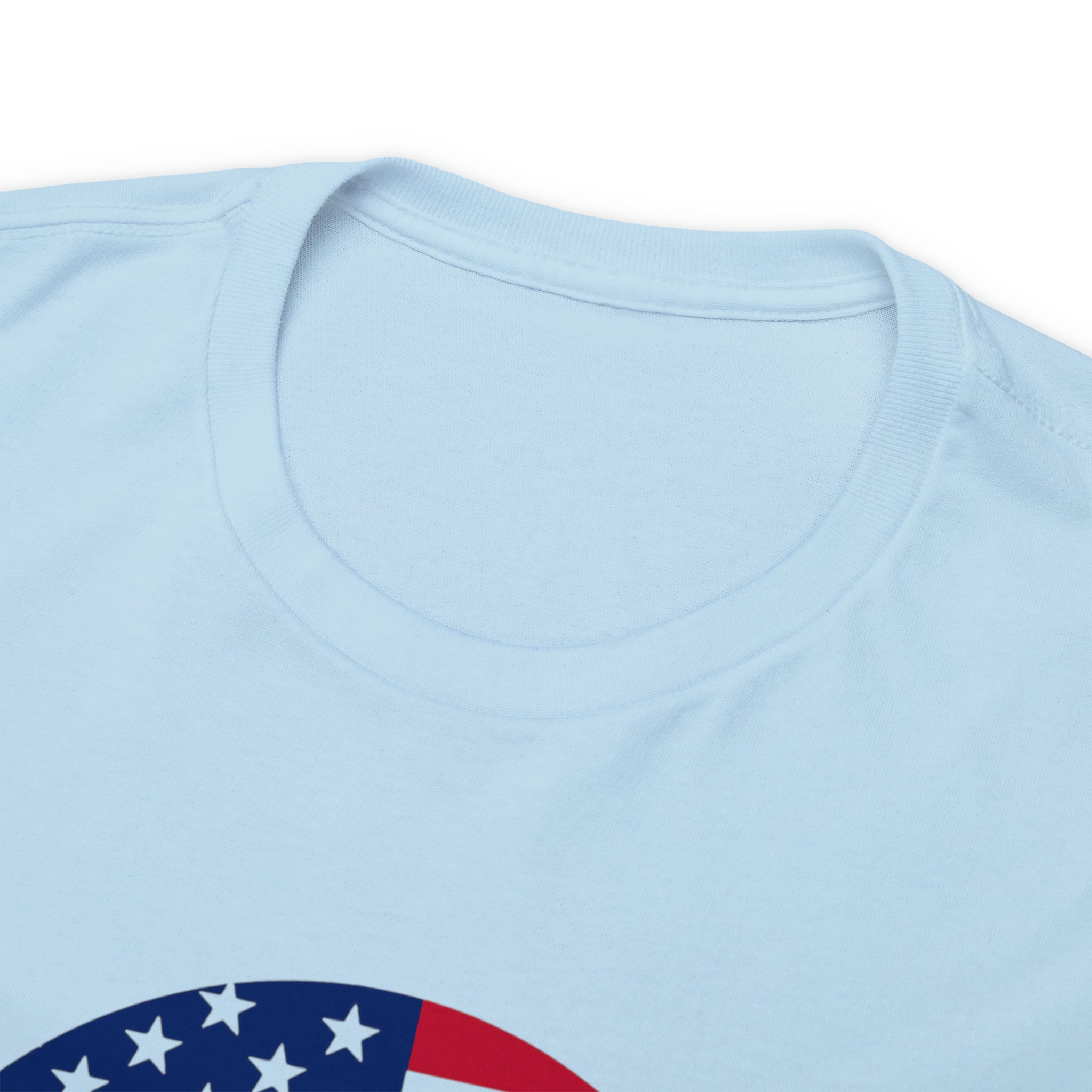 American Flag Globe Unisex Heavy Cotton Tee