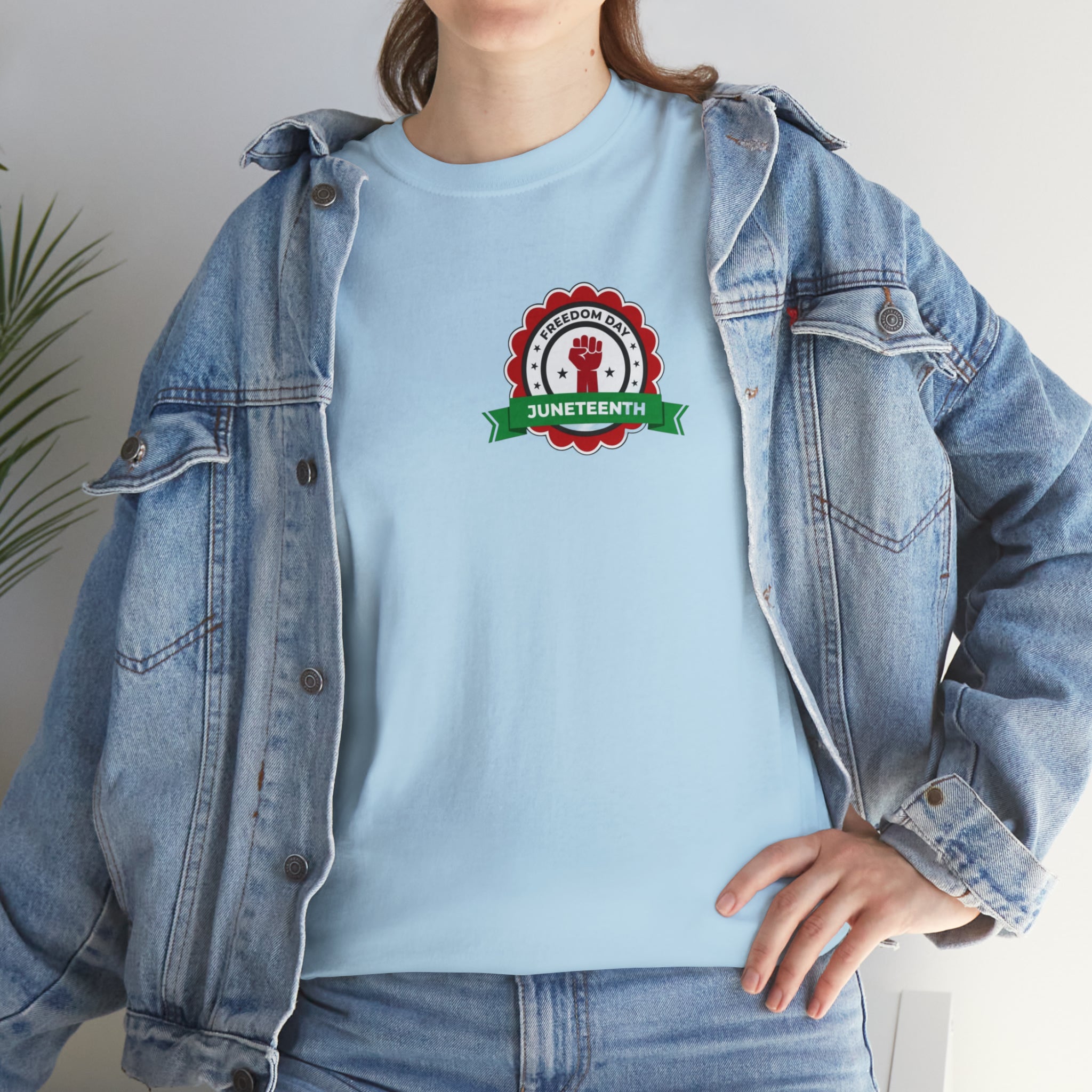 Juneteenth Freedom Day Unisex Heavy Cotton Tee
