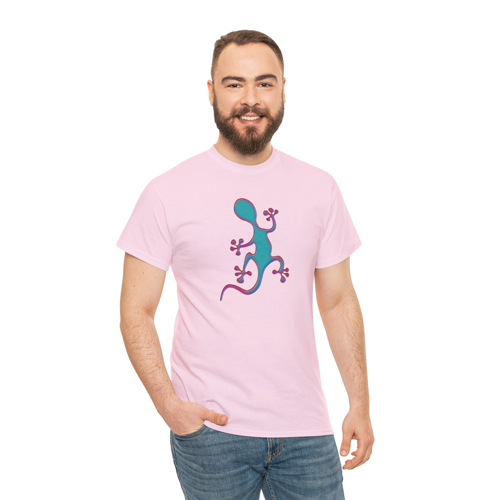 Taino-Inspired Salamander 2 Unisex Heavy Cotton Tee
