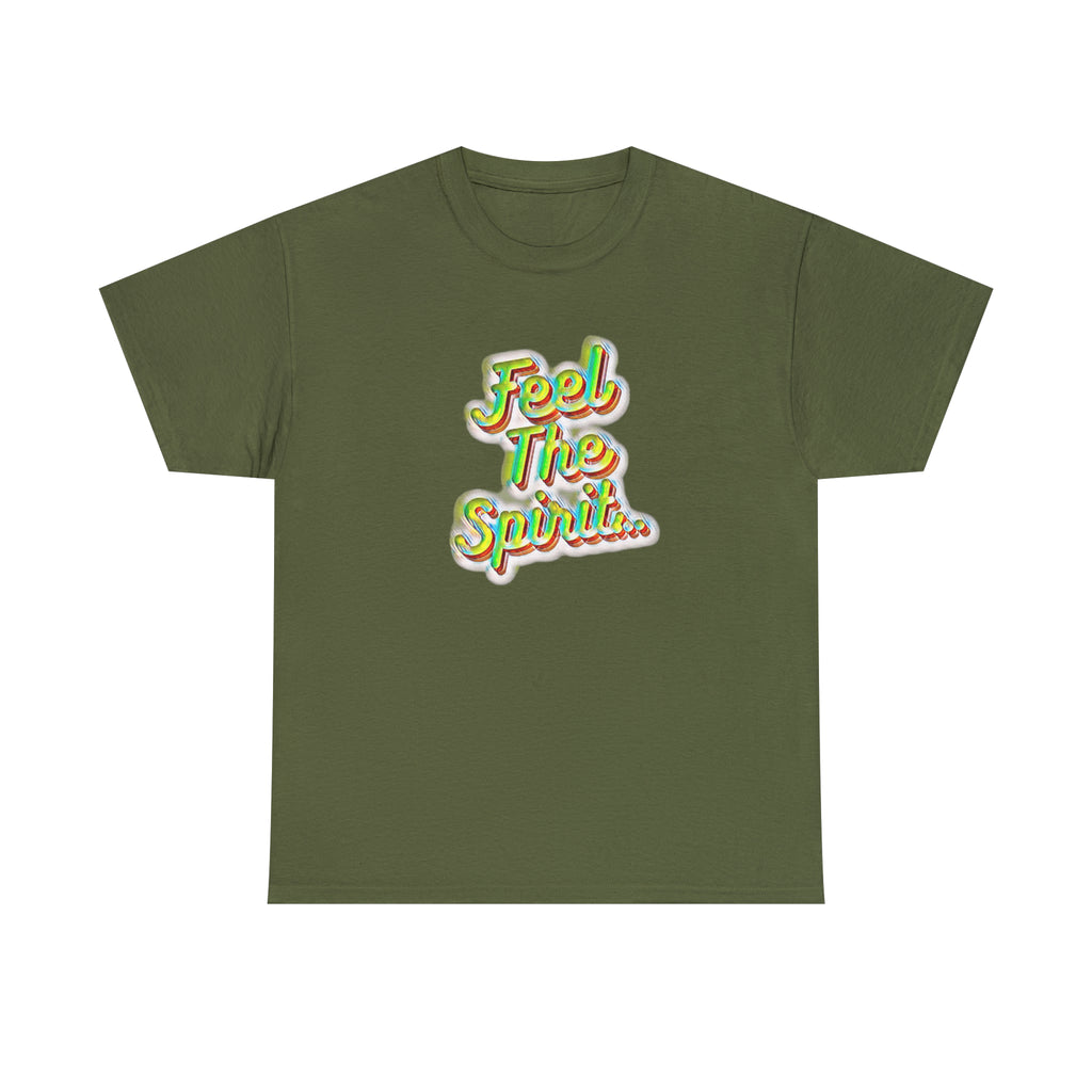 Feel The Spirit Unisex Heavy Cotton Tee