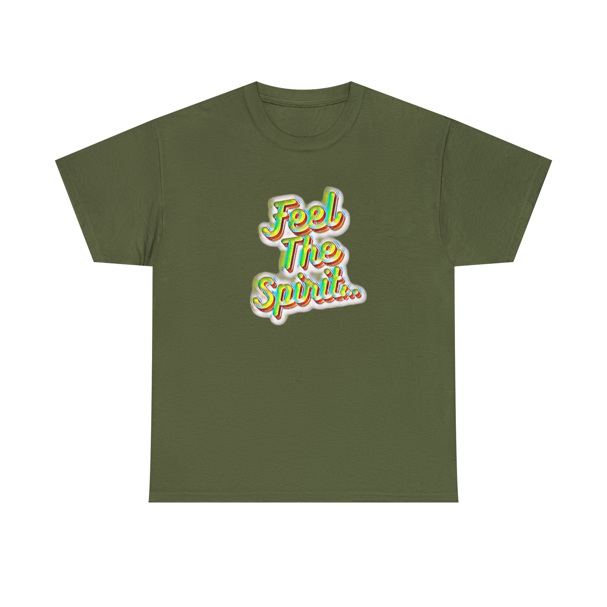 Feel The Spirit Unisex Heavy Cotton Tee