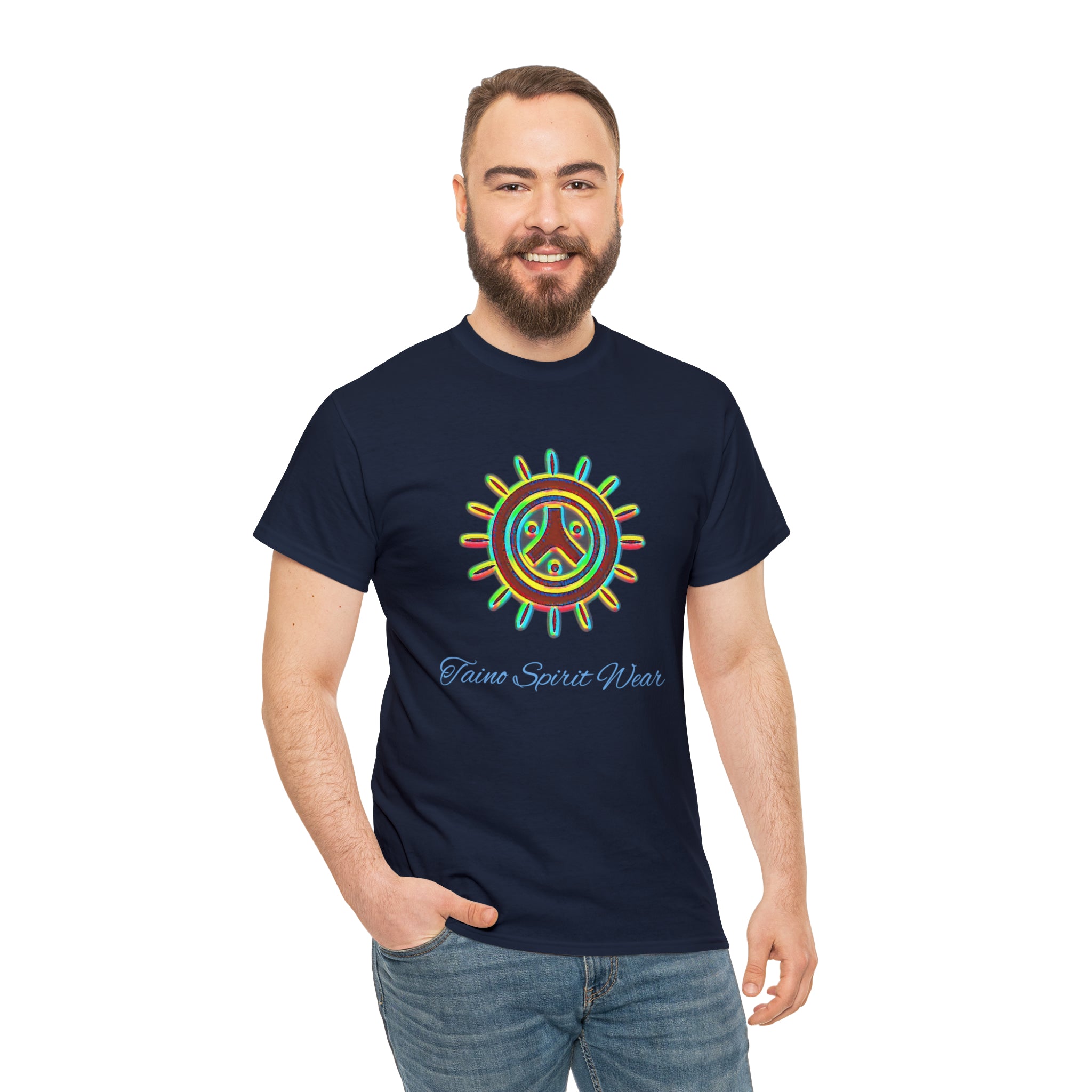 Taino Symbolism Unisex Heavy Cotton Tee
