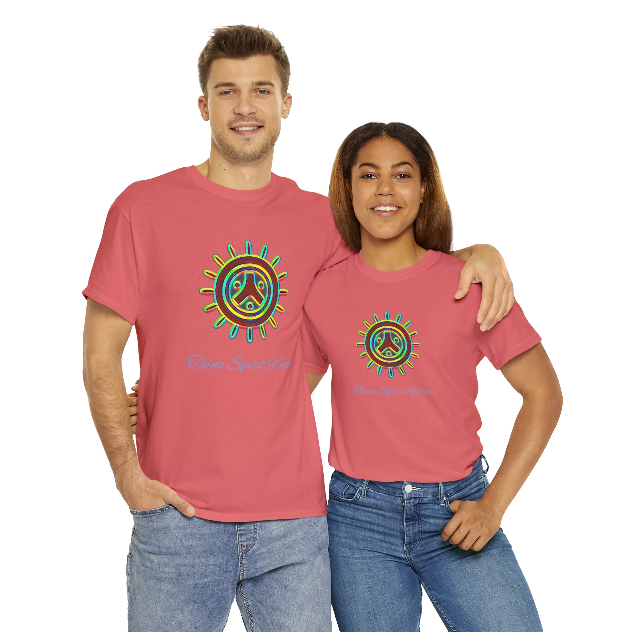 Taino Symbolism Unisex Heavy Cotton Tee