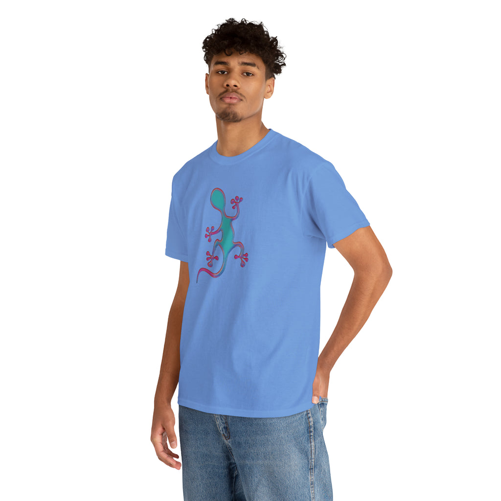 Taino-Inspired Salamander 2 Unisex Heavy Cotton Tee