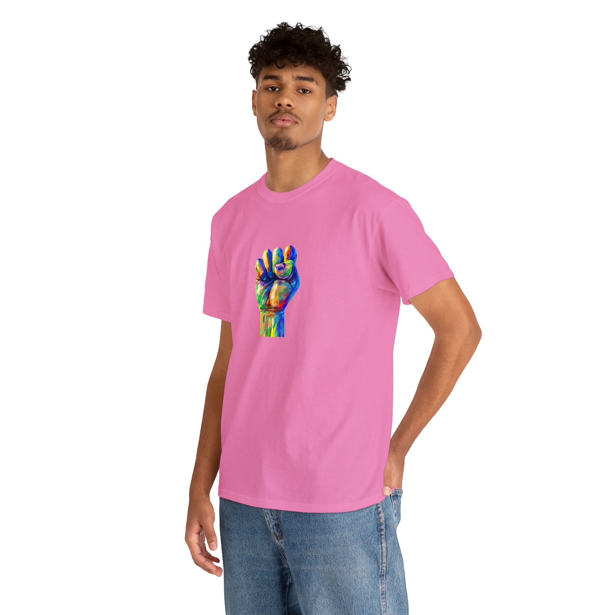 Power to The People Fist Unisex Heavy Cotton Tee