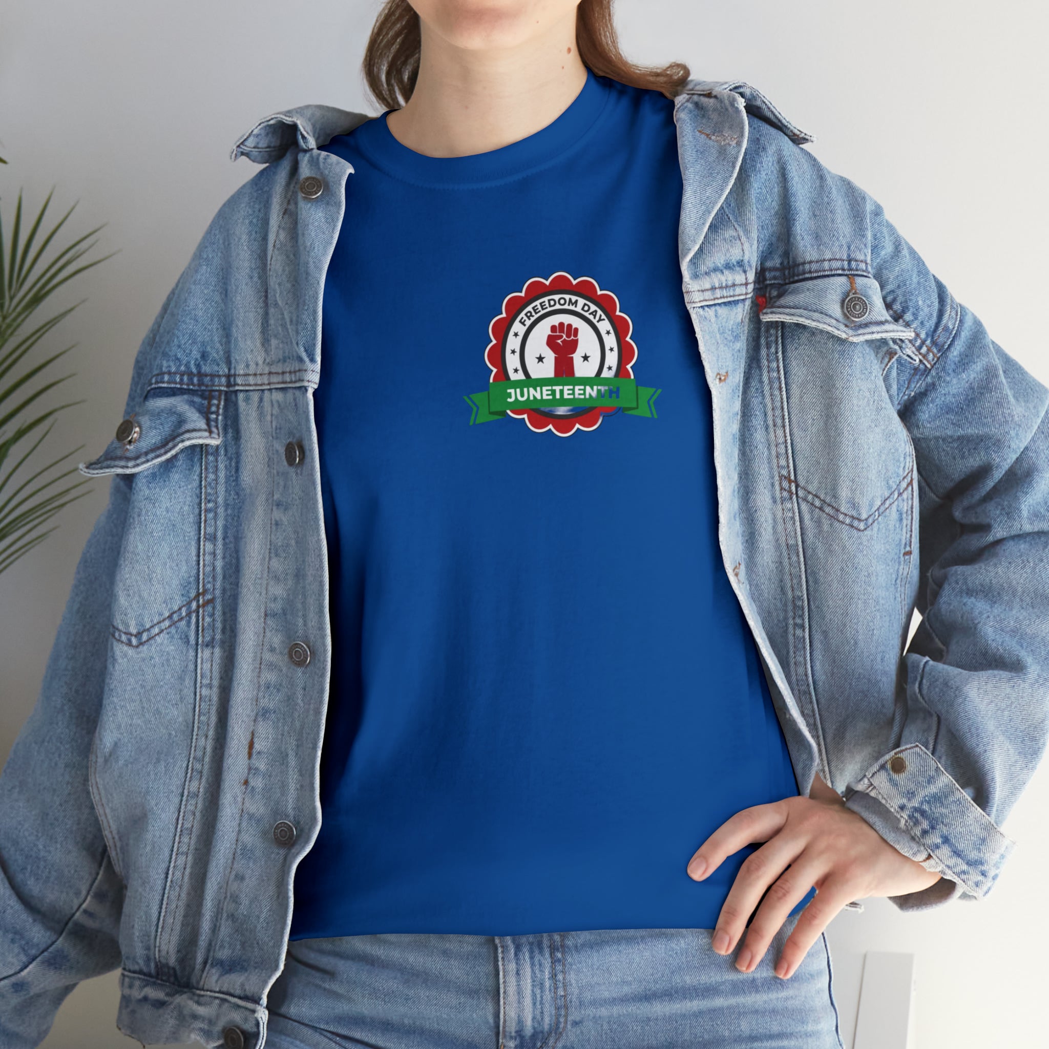 Juneteenth Freedom Day Unisex Heavy Cotton Tee