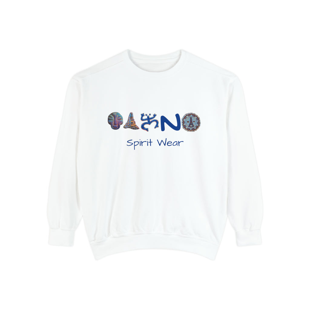 Taino Spirit Wear Symbols Unisex Garment-Dyed Sweatshirt