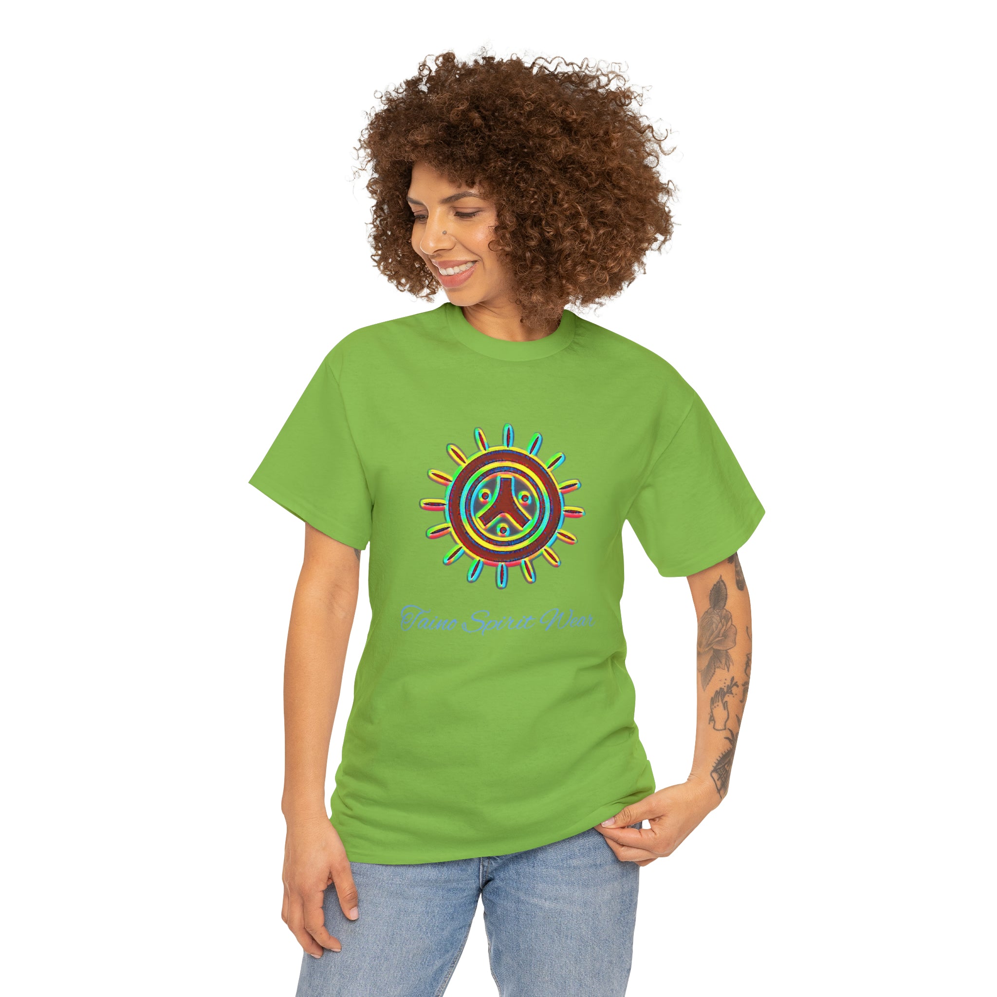 Taino Symbolism Unisex Heavy Cotton Tee