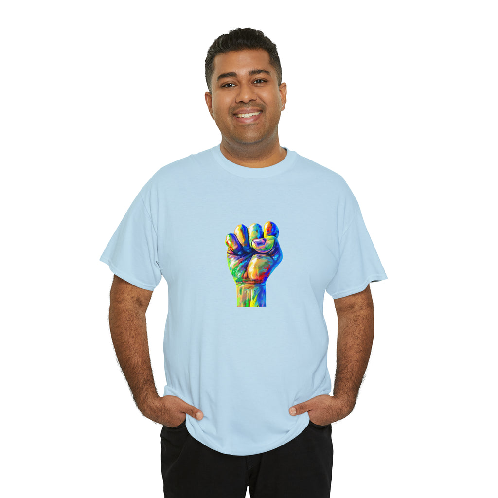 Power to The People Fist Unisex Heavy Cotton Tee