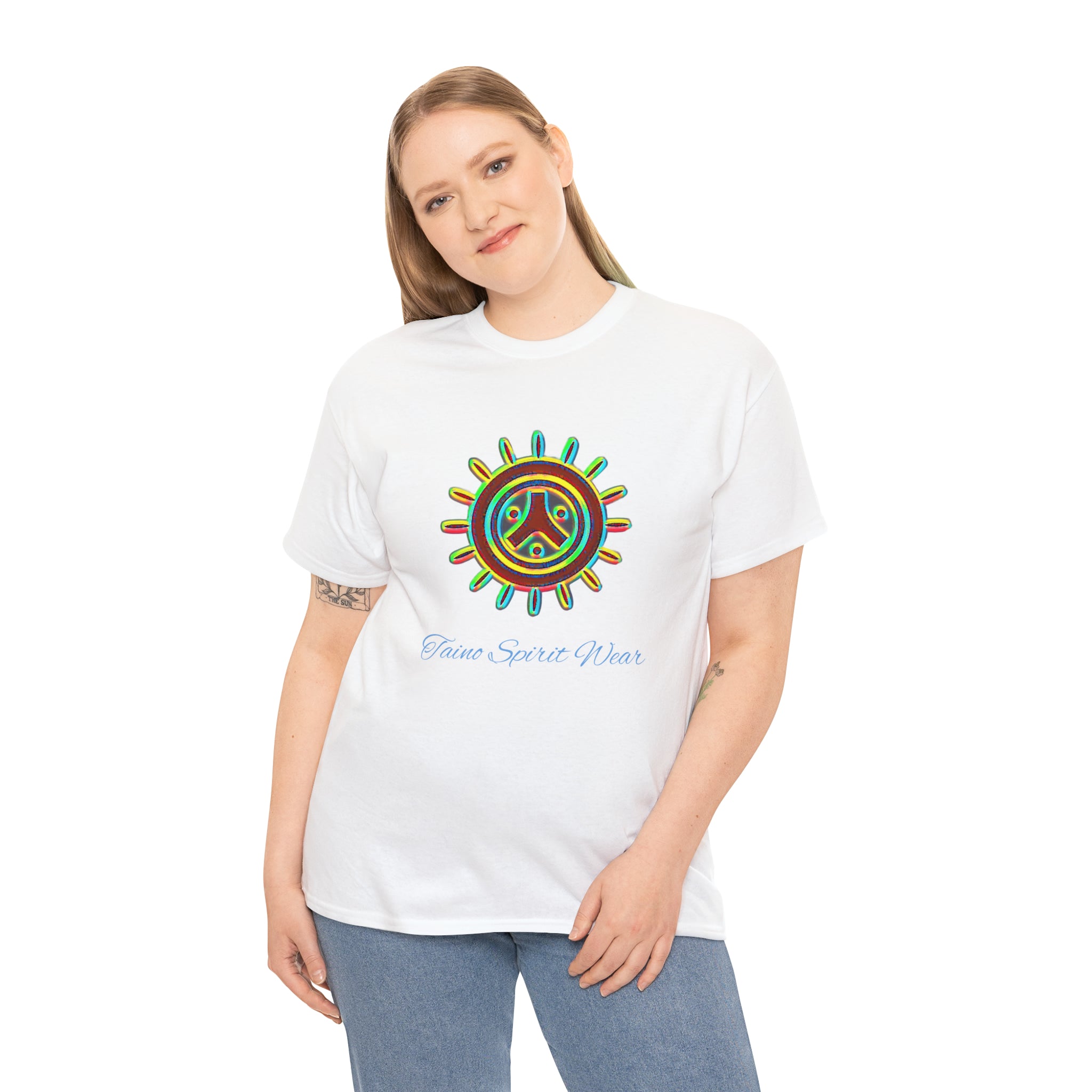Taino Symbolism Unisex Heavy Cotton Tee