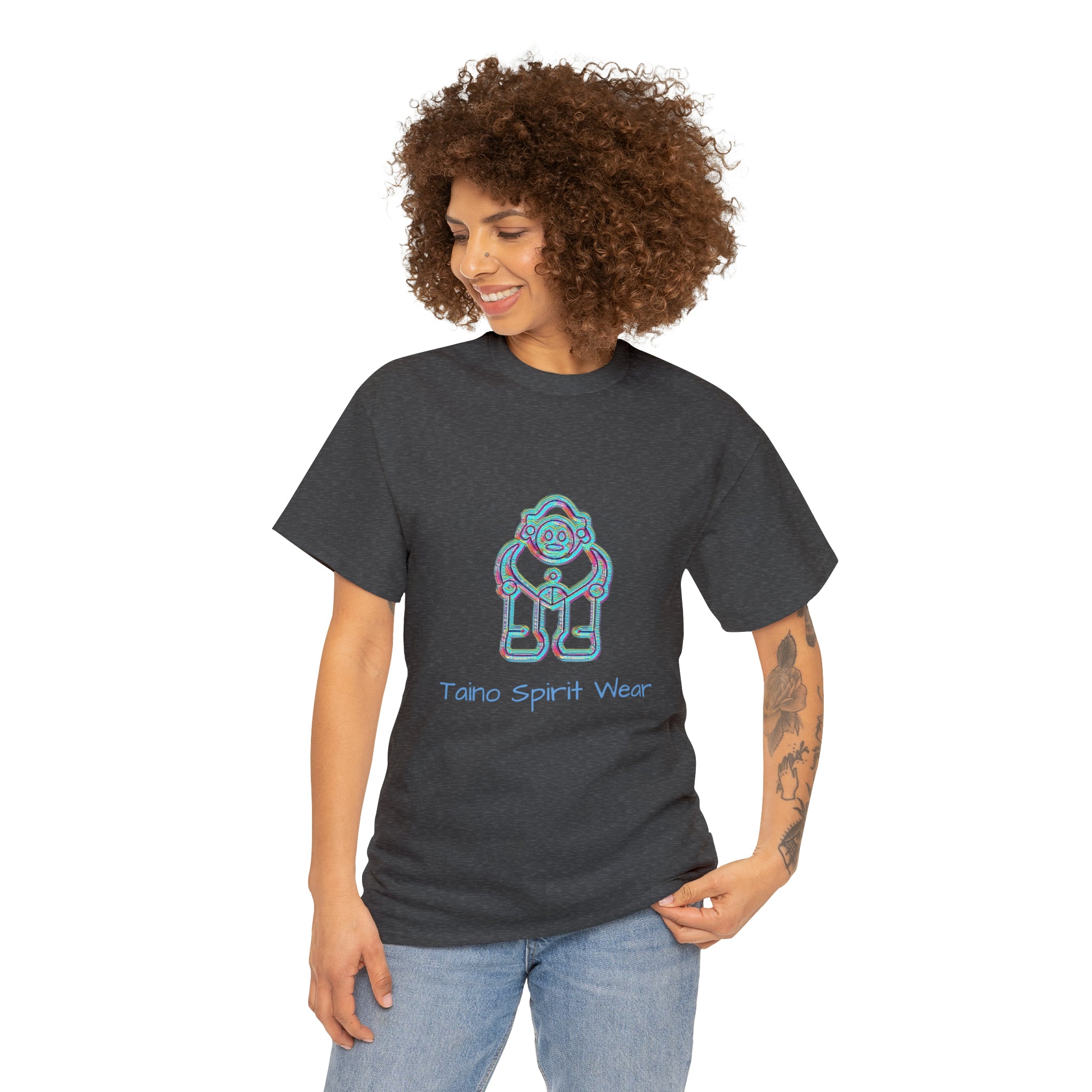 Taino Symbolism Unisex Heavy Cotton Tee