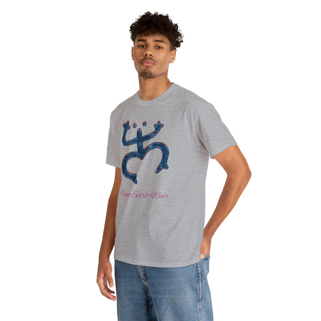 Taino Large Coqui Unisex Heavy Cotton Tee