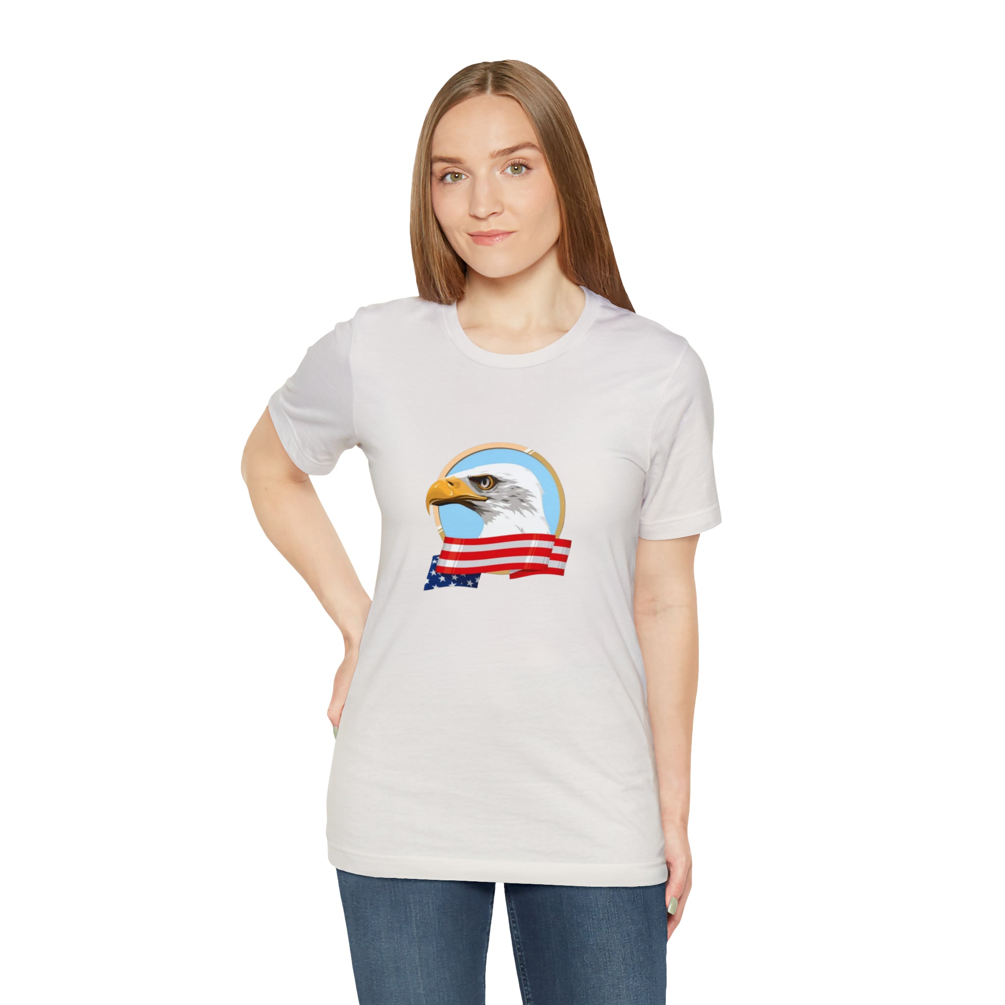 American Eagle Head Unisex Jersey Short Sleeve Tee