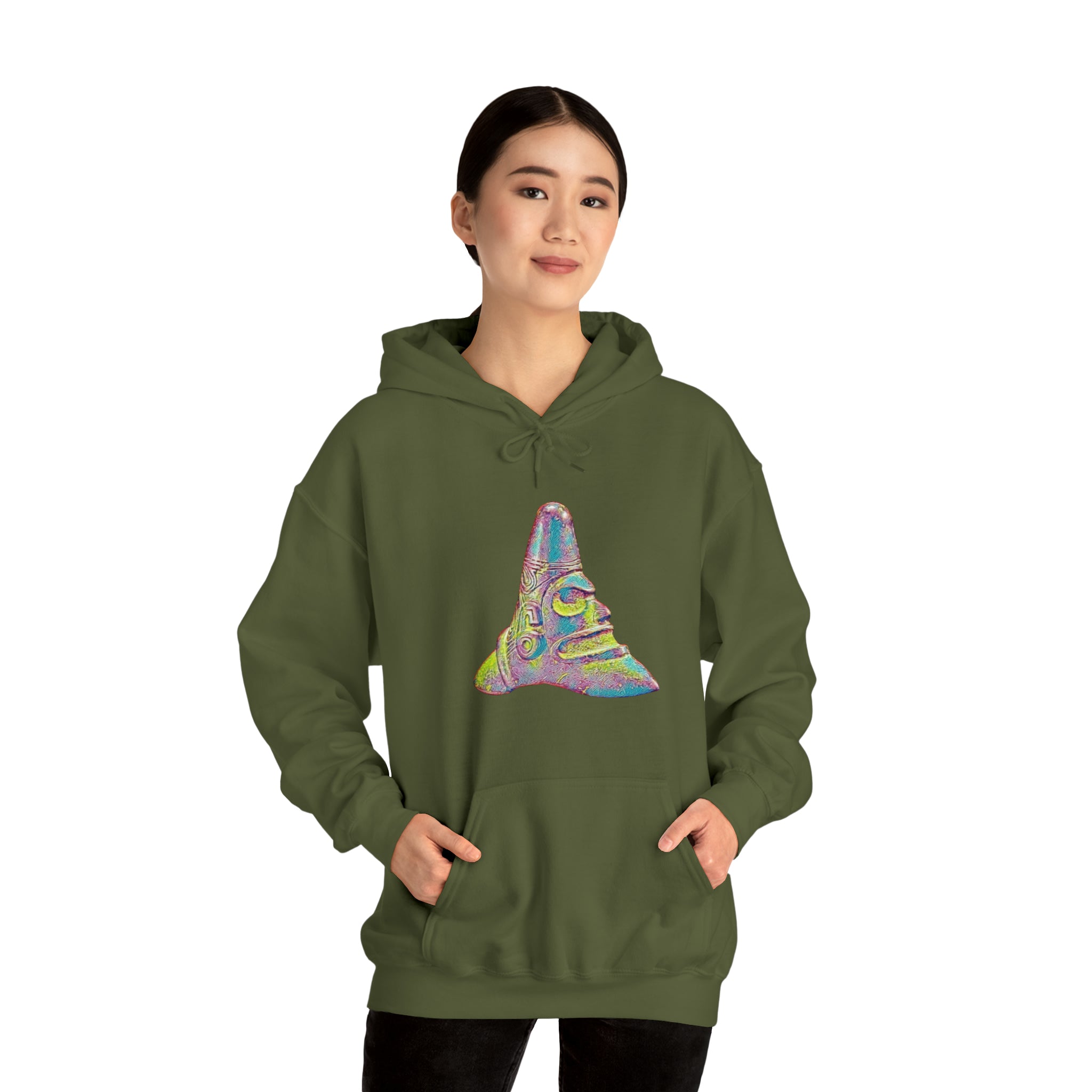 Taino Trigonolito Unisex Heavy Blend™ Hooded Sweatshirt